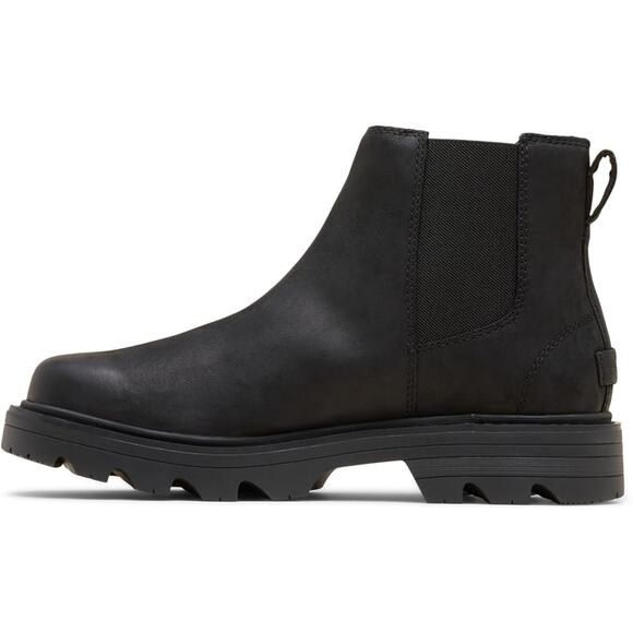 NWT Sorel Women's Revel RD Chelsea Waterproof Boot, Black-SZ 9.5 - Picture 3 of 6